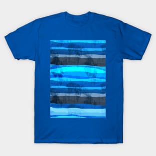 Blue ocean lines T-Shirt